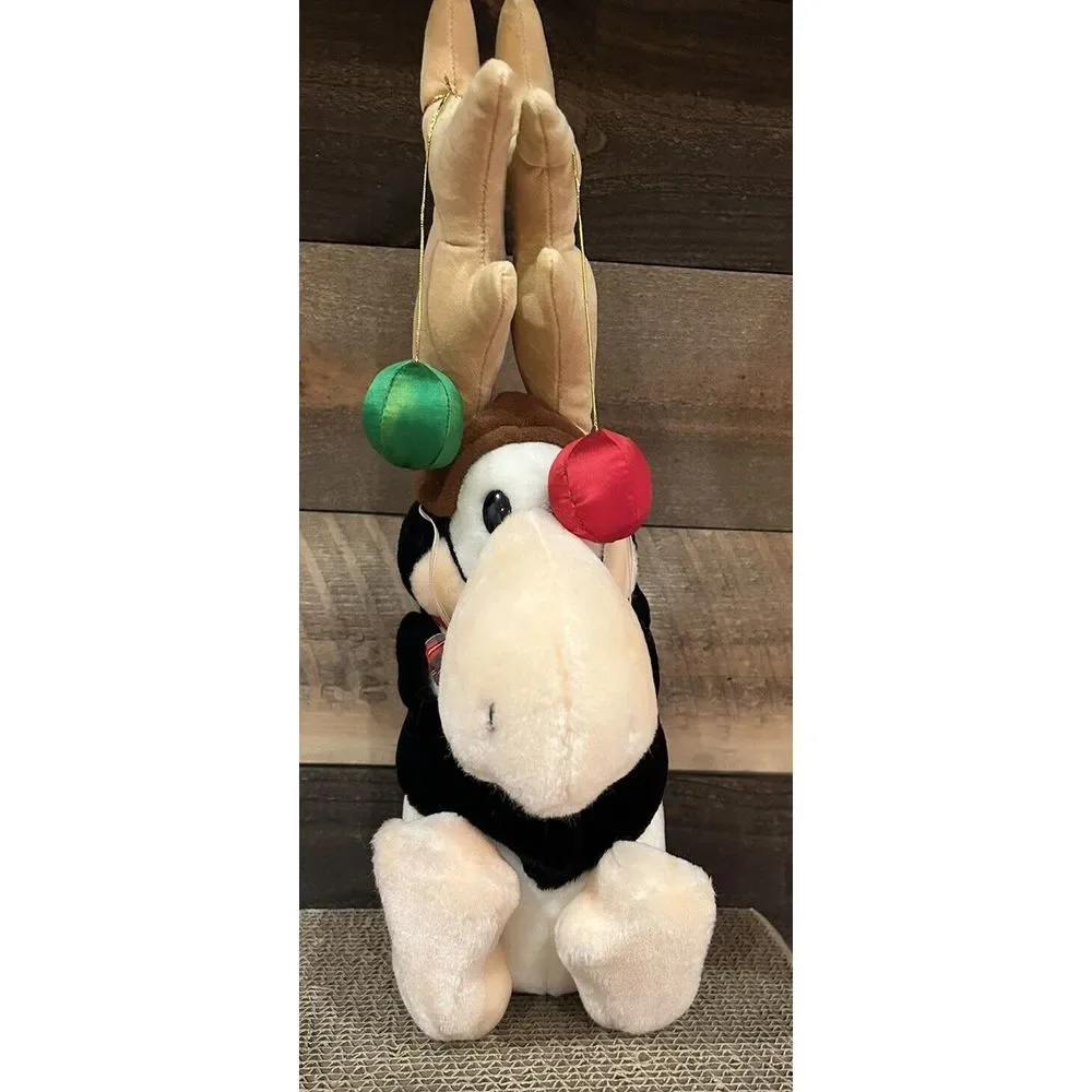 Vintage 1985 DAKIN OPUS‎ REINDEER THE PENGUIN CHRISTMAS PHASE 16